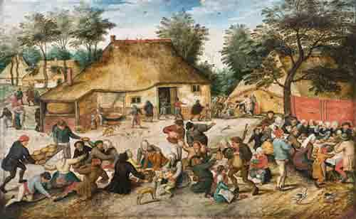 Turn your images into Classic Oil Painting, Style Transfer, Online, AI, Use Style:The Peasant Wedding.jpg